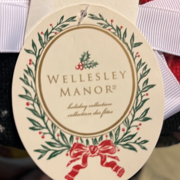 Set of 2 Wellesley Manie finger tip towel New - Picture 4 of 11